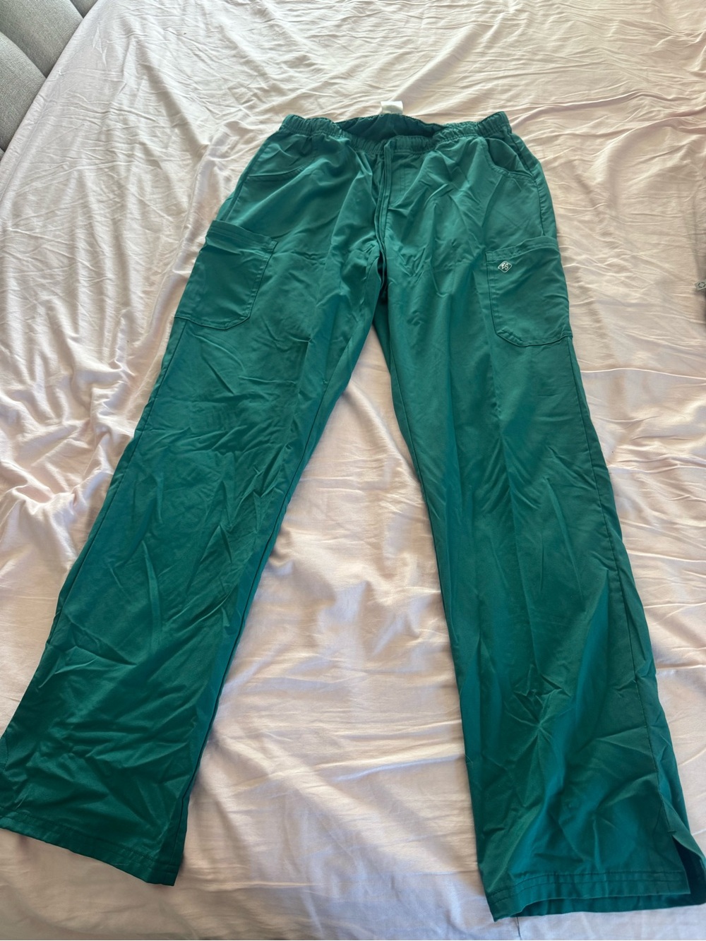 Women's Teal Utility Scrub Pants